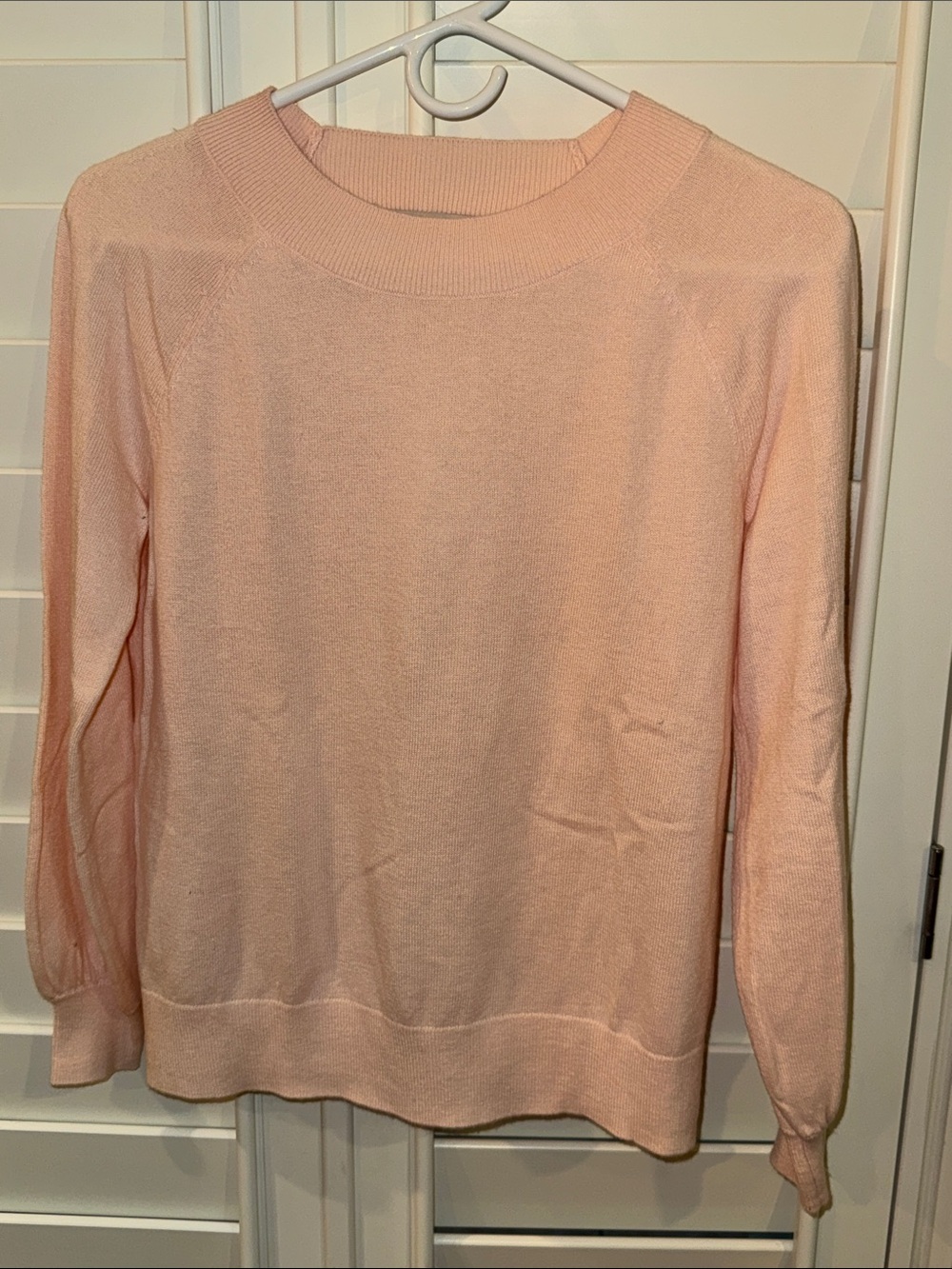 LOFT Blush Pink Crewneck Sweater